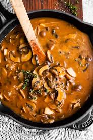 Mushroom Peppercorn Gravy for Thanksgiving