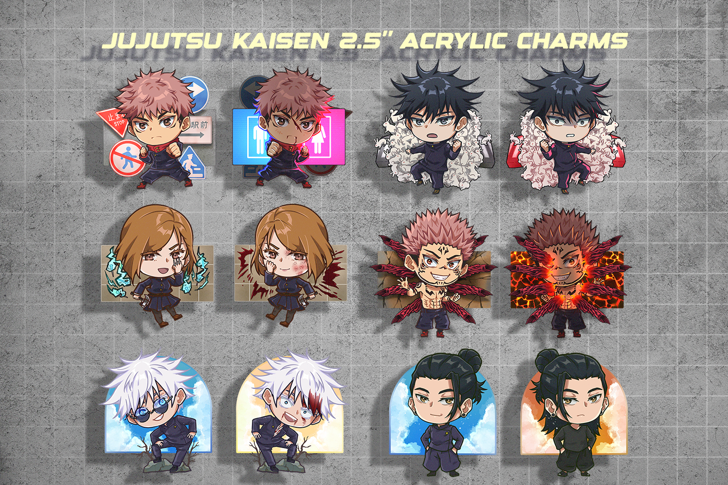 Jujutsu Kaisen ✦ Acrylic Charm