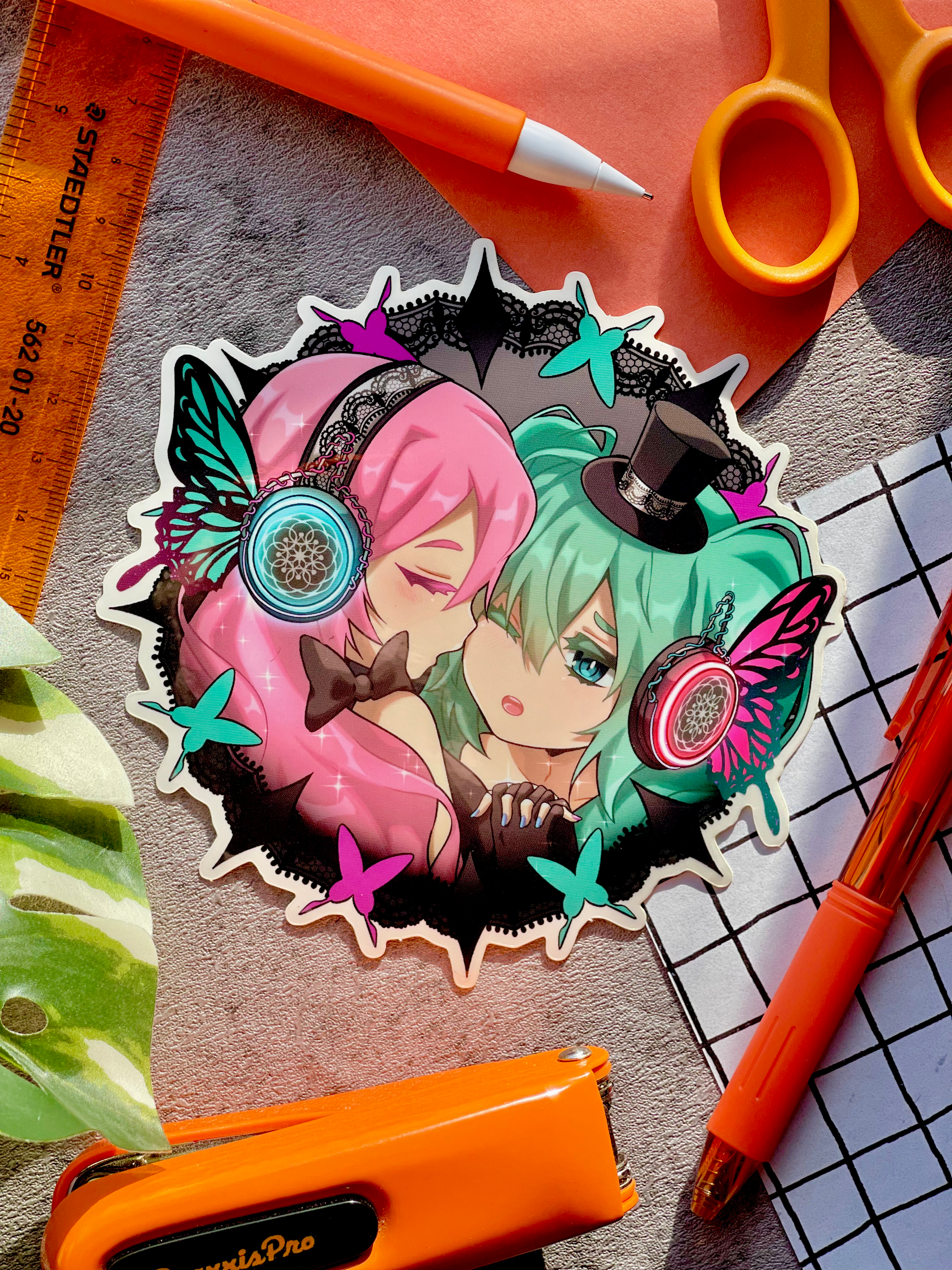 Magnet ✦ Clear Vinyl Sticker