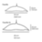 Taille des suspension Feuille n-lobjoy