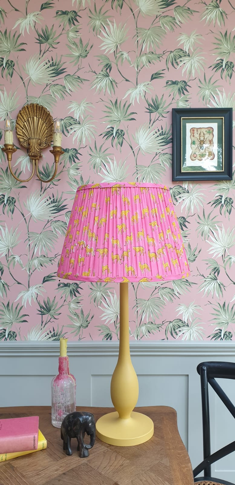 Kotiya Gathered Shade & Sahara Base Gathered Lampshades | That Rebel House