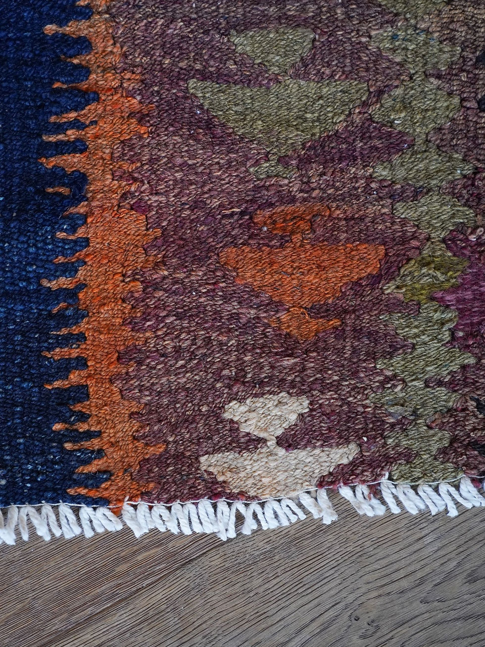 Thumbnail: Solis - Oriental Vintage Kilim Hand Woven Rug