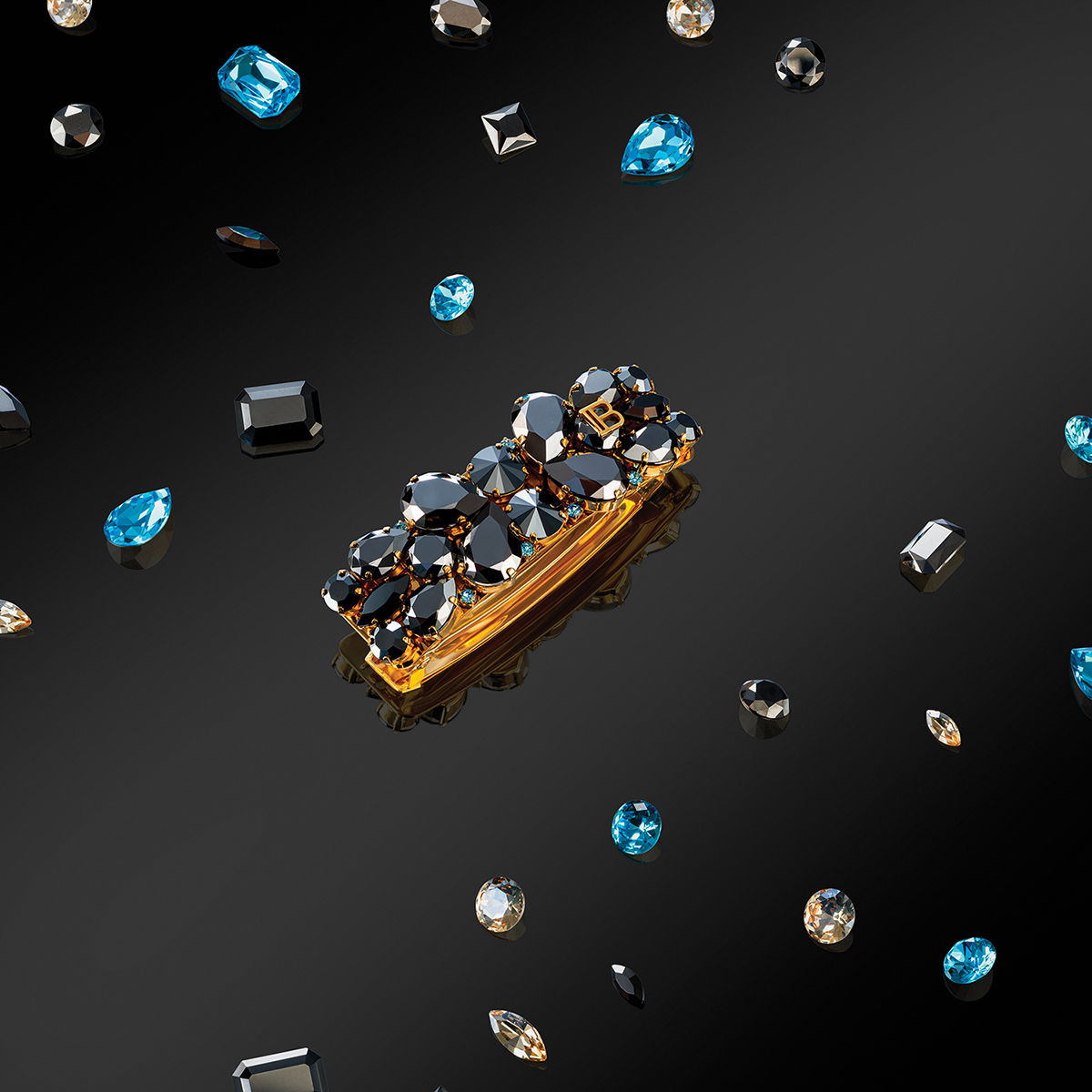 Limited Edition Locks of Legacy Barrette midnight black