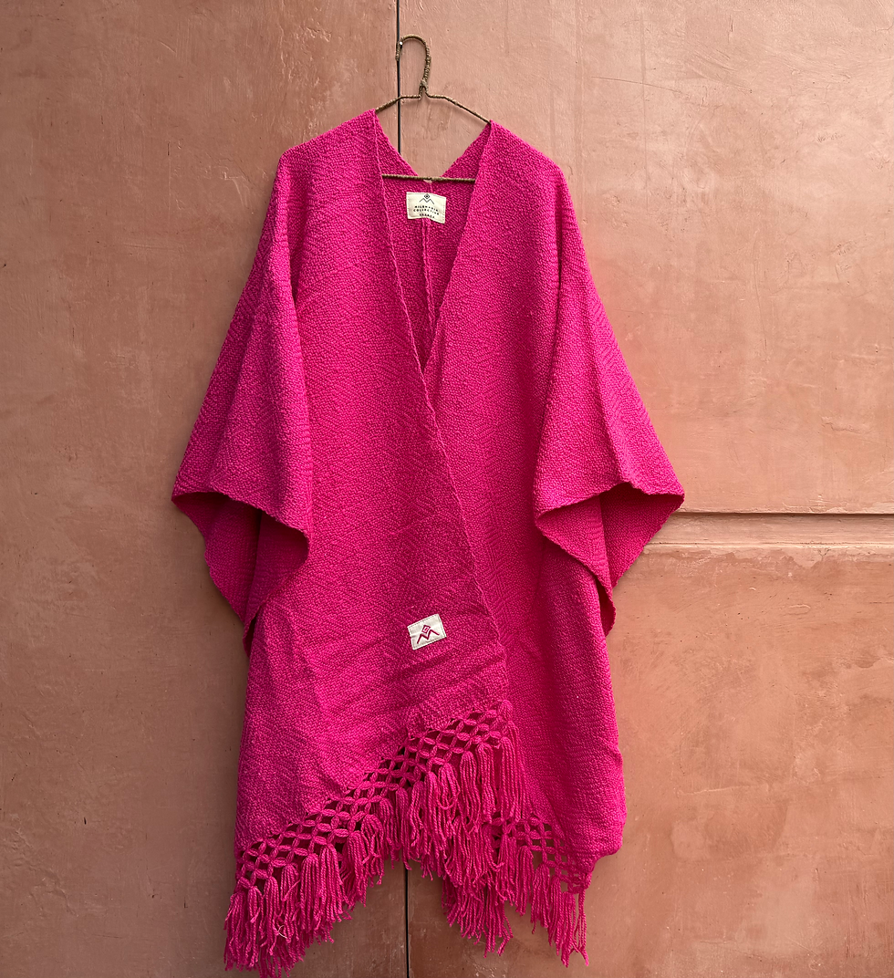 Poncho Fuchsia 💕