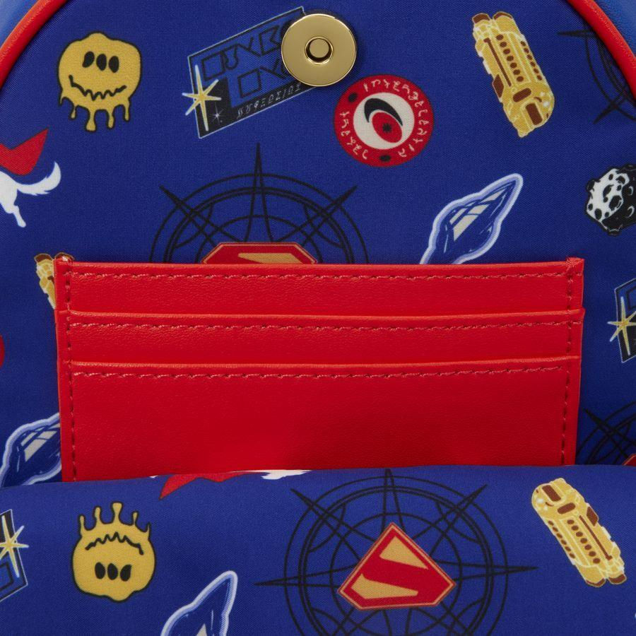 Thumbnail: Loungefly-Supergirl (2026) – Krypto Sling Crossbody Bag inside view
