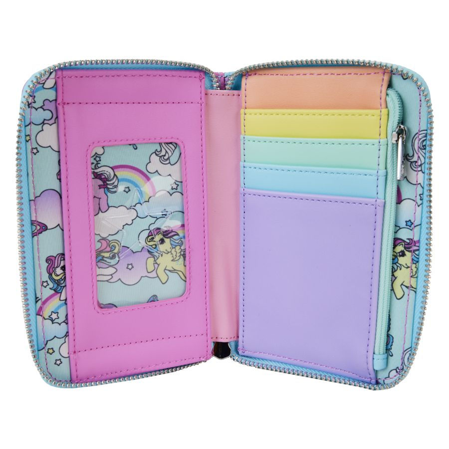Thumbnail: Loungefly-My Little Pony - Color Block Zip Around Wallet