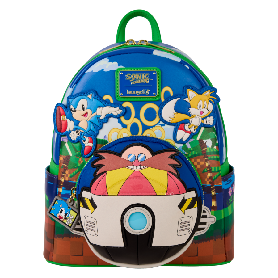 Loungefly-Sonic - Green Hill Zone Mini Backpack