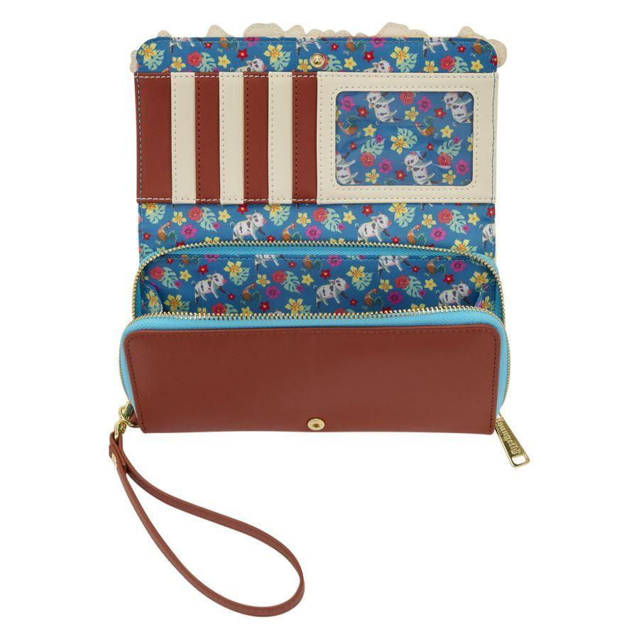 Thumbnail: Loungefly- Disney- Moana – Live Action Zip Around Wallet inside view