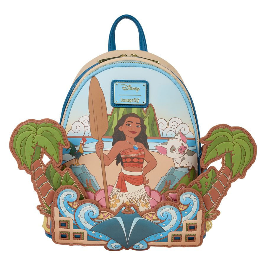 Loungefly-Moana - Moana with Palm Trees Mini Backpack front
