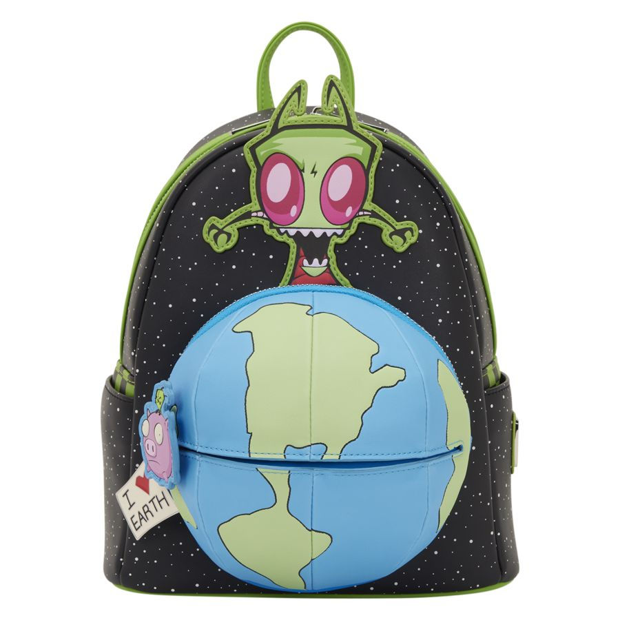 Loungefly- Invader Zim - Glow Mini Backpack 2