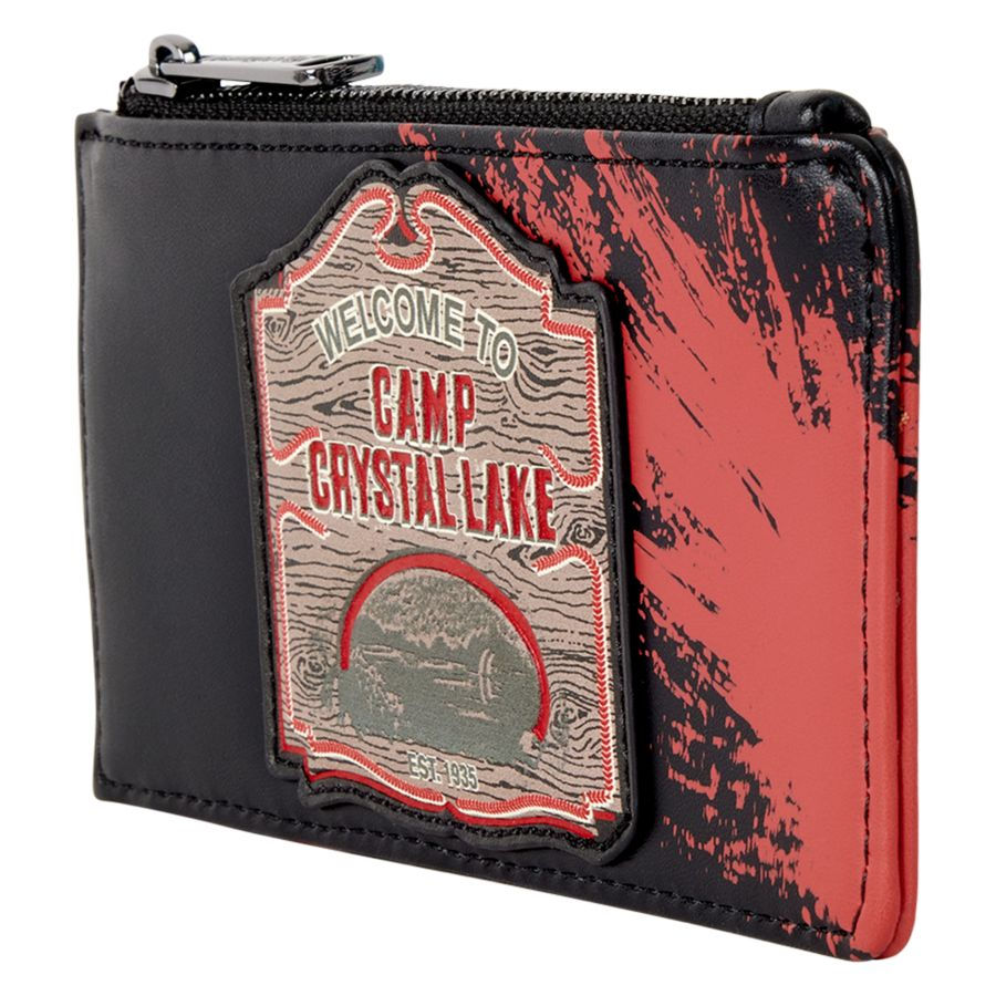 Thumbnail: Loungefly- Friday The 13th - Camp Crystal Lake Card Holder side view