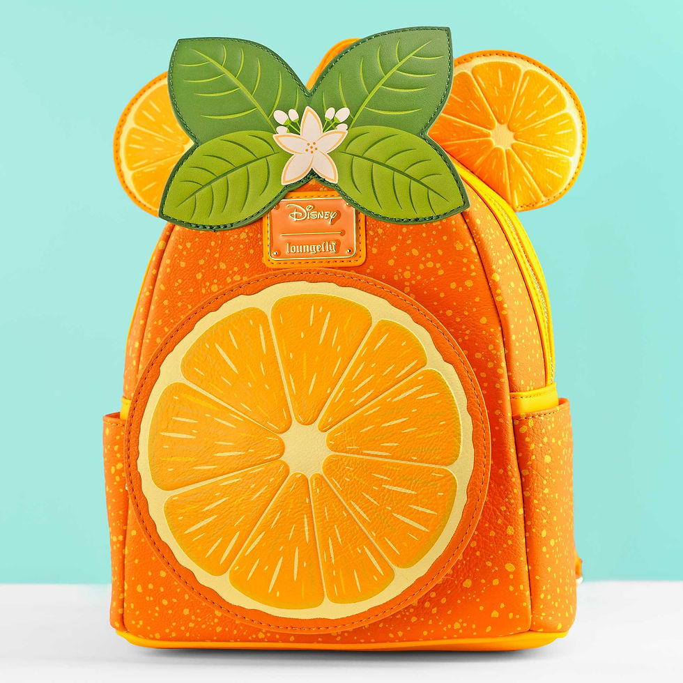 Loungefly- Disney Minnie Mouse Orange Scented Mini Backpack