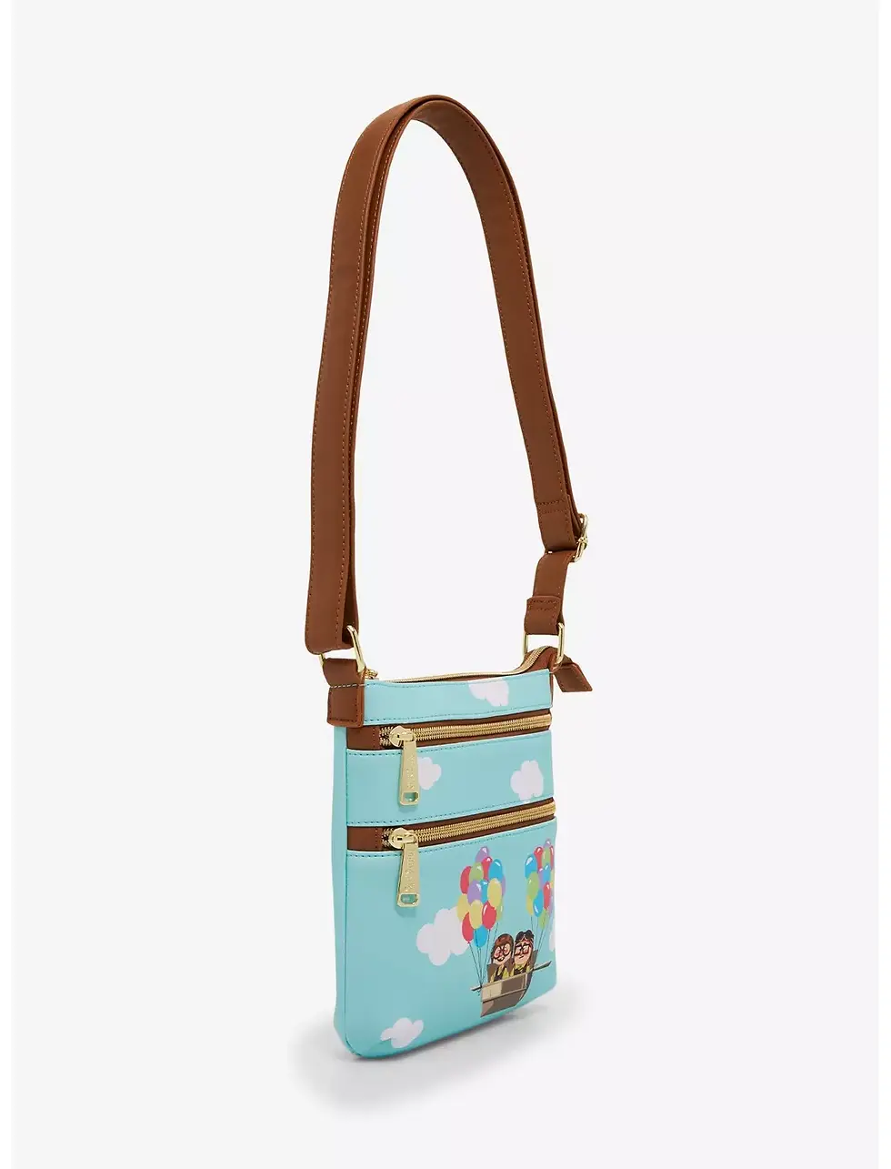 Thumbnail: Loungefly Disney Pixar Up Carl & Ellie Adventure Crossbody Bag side
