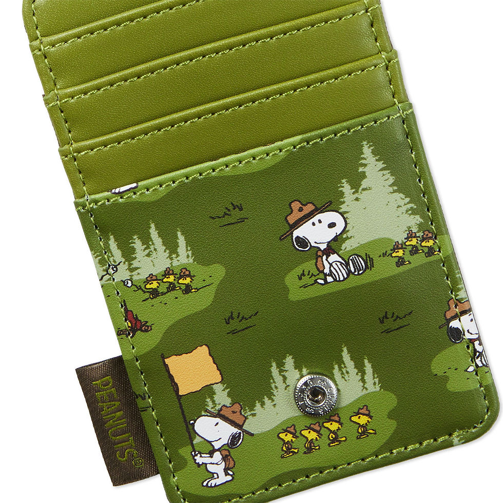 Thumbnail: Loungefly-Peanuts Beagle Scouts Snoopy Card Holder