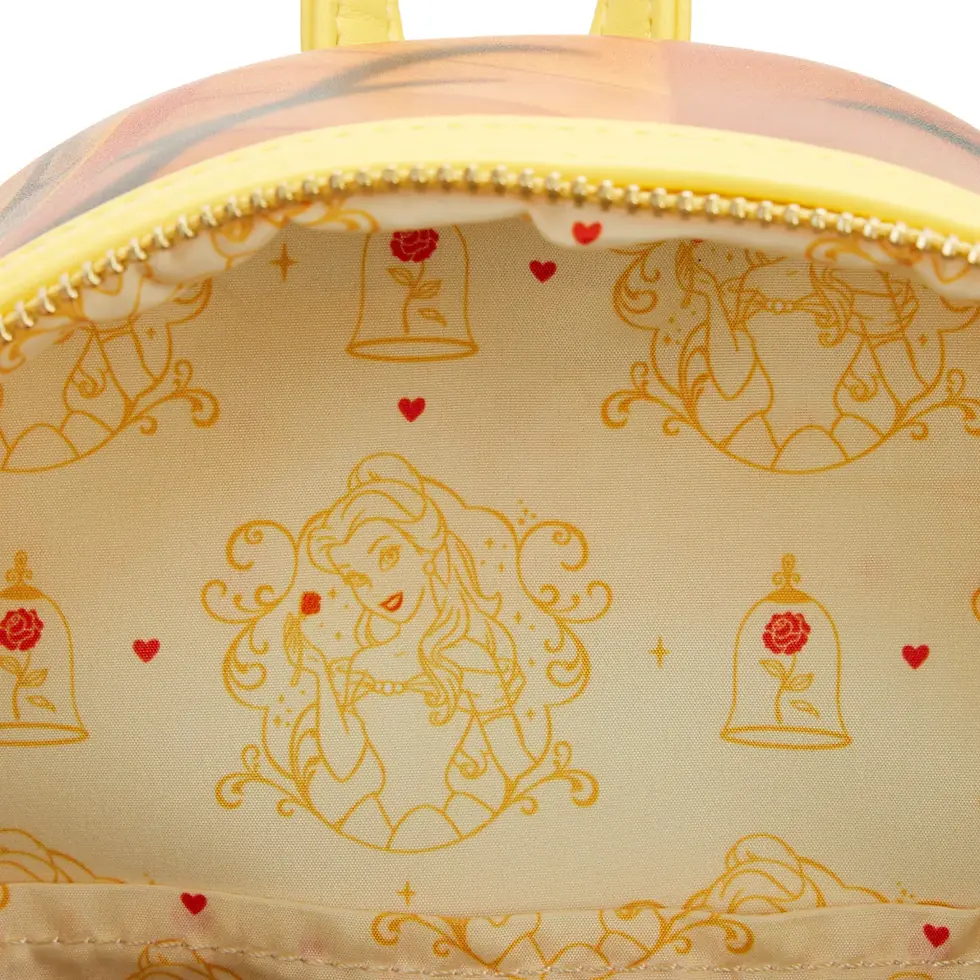 Thumbnail: Loungefly Beauty and the Beast Princess Scenes Mini Backpack-Bonus Earrings!