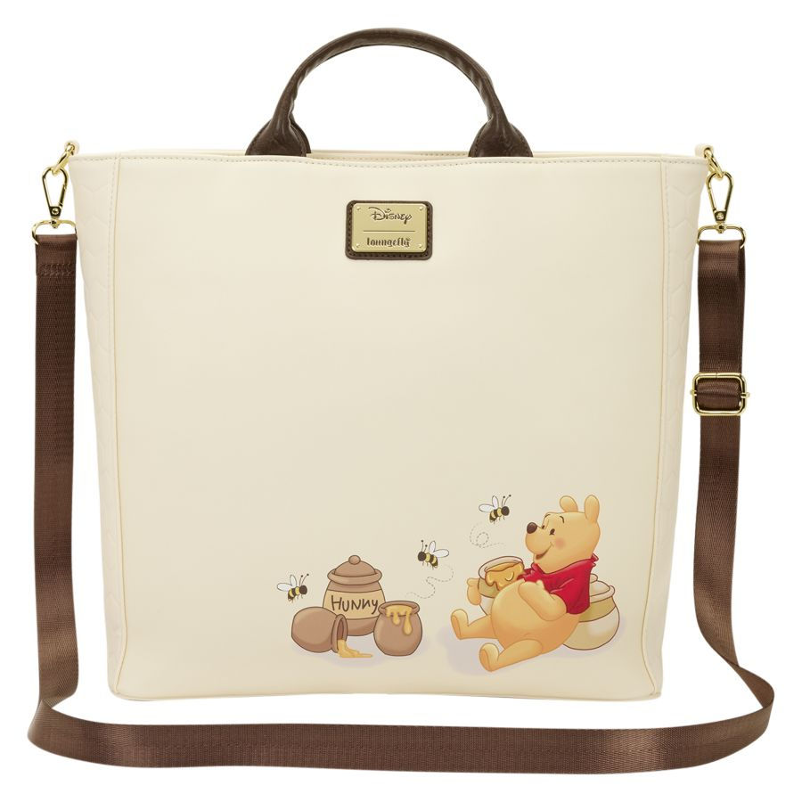Thumbnail: Loungefly- Winnie the Pooh Hundred Acre Wood Tote Bag rear view