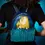 Thumbnail: Loungefly- Louis and Ray Glow in the Dark Mini Backpack, Princess and frog