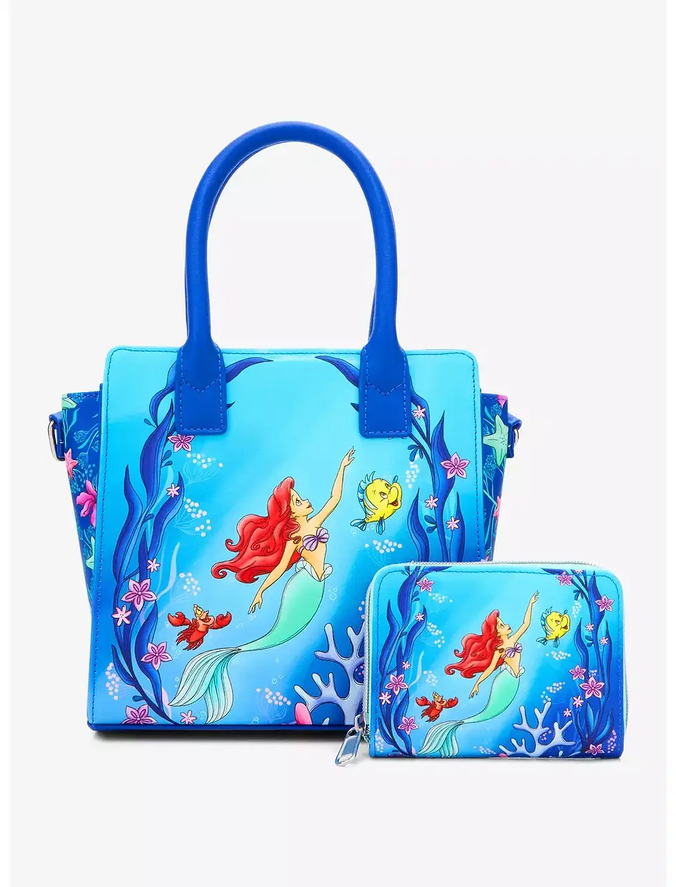 Thumbnail: Loungefly - Disney The Little Mermaid Trio Sea Mini Zipper Wallet set