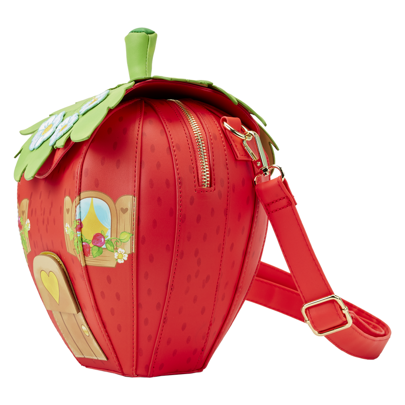Thumbnail: Loungefly-Strawberry Shortcake Strawberry House Crossbody Bag