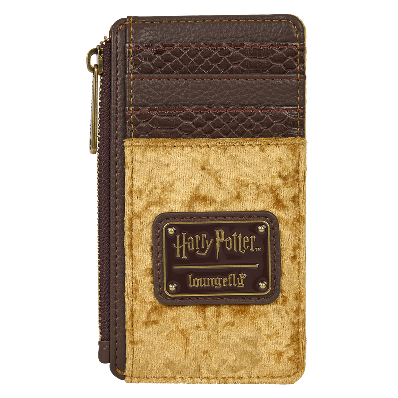 Loungefly- US Exclusive Harry Potter Hufflepuff Banner Velvet Card Holder rear
