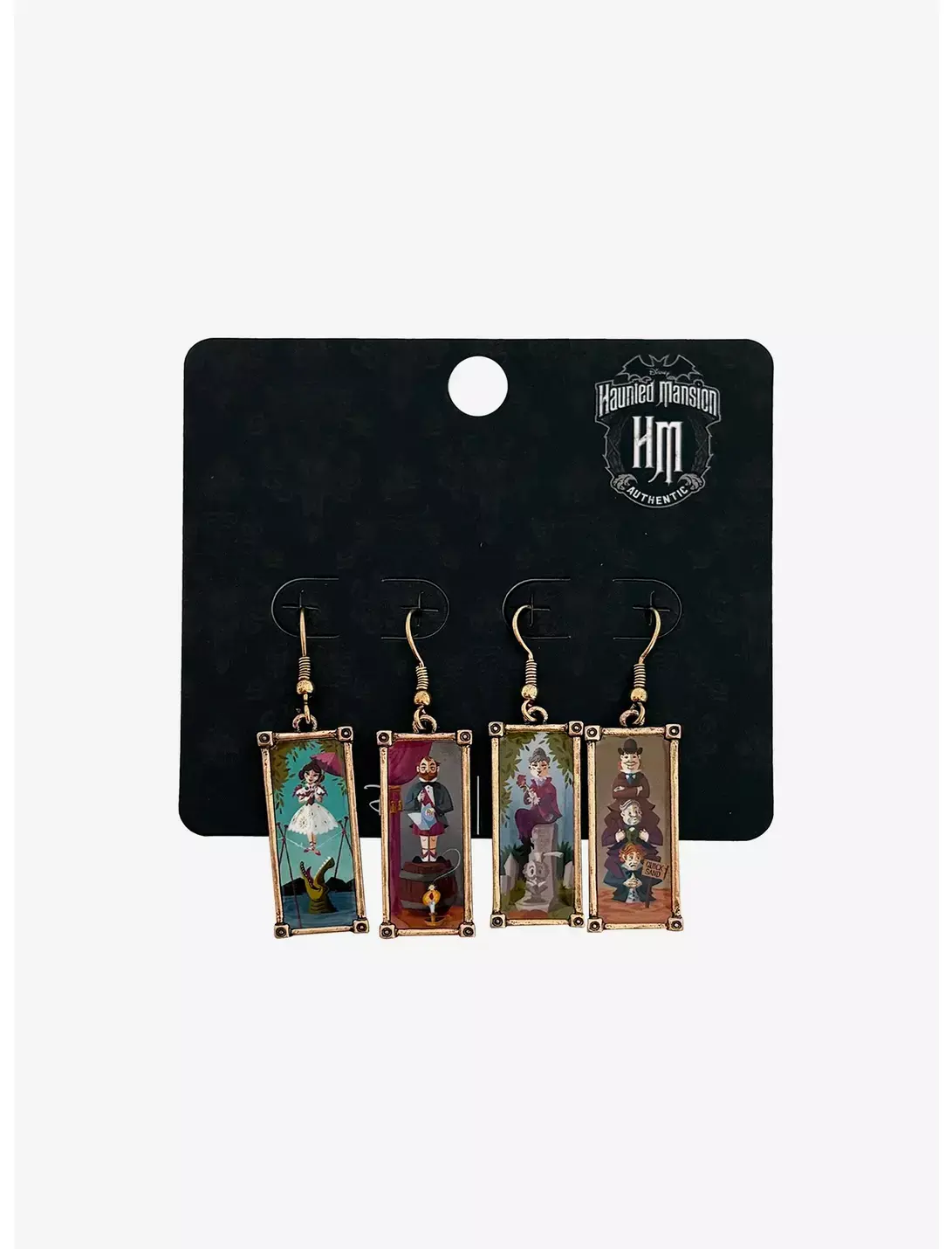 Disney The Haunted Mansion Portraits Mismatch Drop Earrings