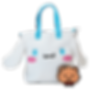 Loungefly-Hello Kitty – Cinnamoroll Sherpa Tote Bag with Coin Bag