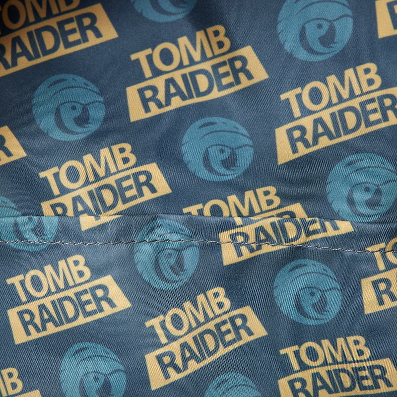 Thumbnail: Loungefly-Tomb Raider LF US Exclusive Lara Croft Cosplay Mini Backpack inside view