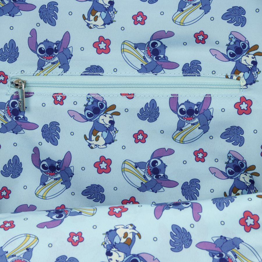 Thumbnail: Loungefly- Lilo & Stitch - Animal Friends Mid-Size Backpack inside view
