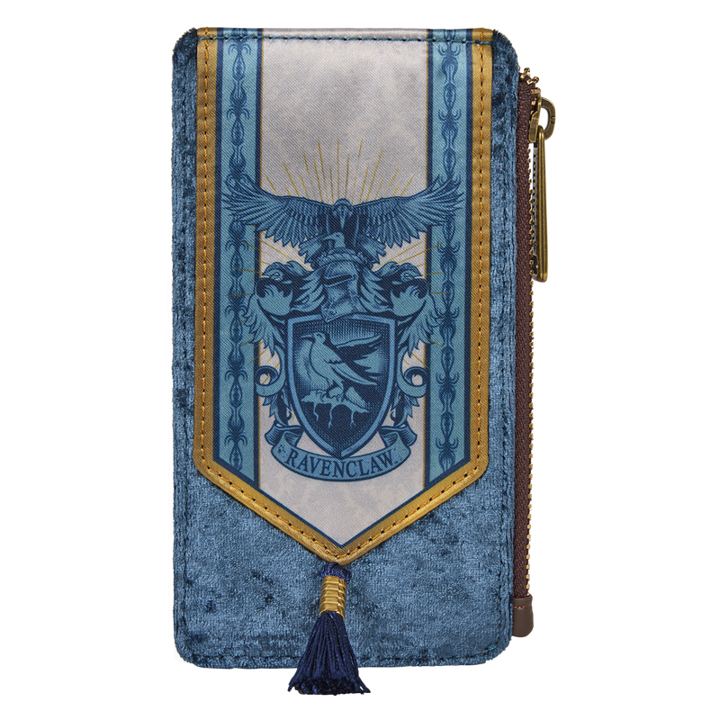 Loungefly- US Exclusive Harry Potter Ravenclaw Banner Velvet Card Holder
