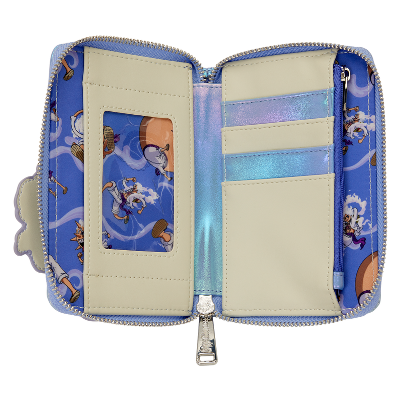 Thumbnail: Loungefly- NYCC Ltd Ed ONE PIECE GEAR5 Luffy Glow Cosplay Zip Around Wallet