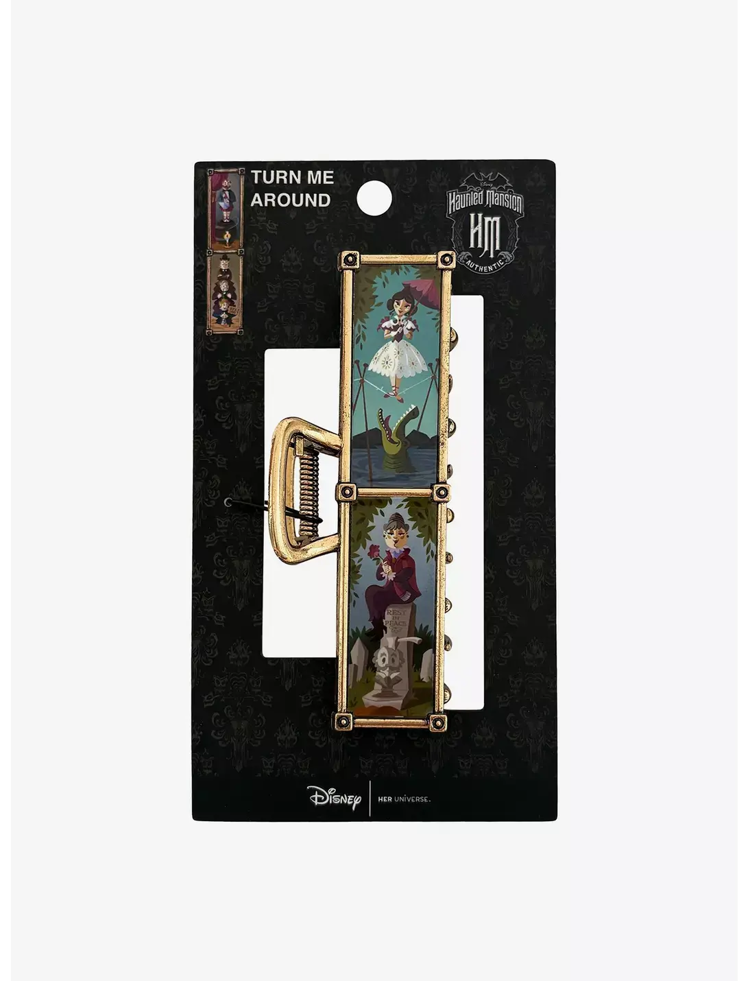 Disney The Haunted Mansion Portrait Claw Hair Clip