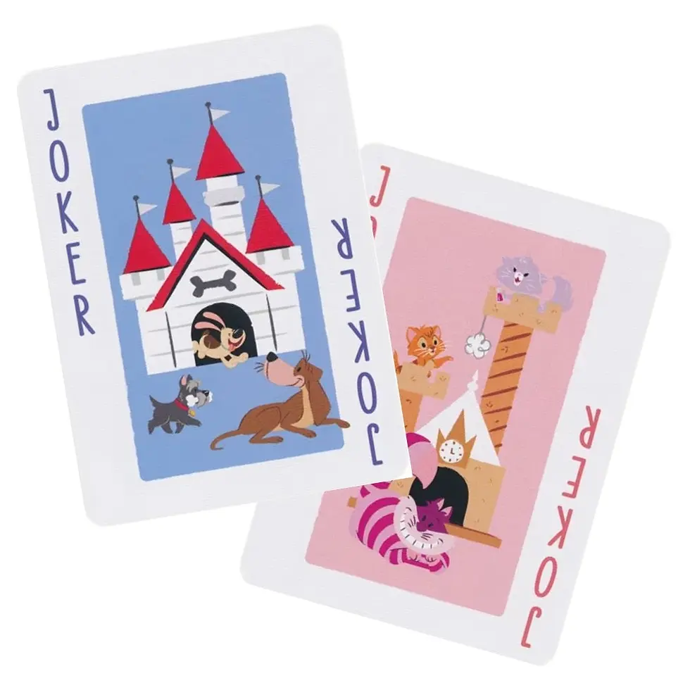 Thumbnail: Bicycle Disney Cats and Dogs Playing Cards