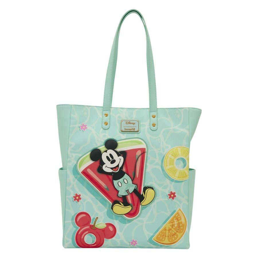 Loungefly-Mickey & Minnie – Beach Fun Tote Bag rear view