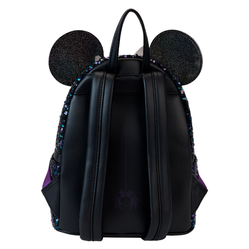 Thumbnail: Loungefly-Disney Minnie Mouse Exclusive Spiderweb Sequin Mini Backpack