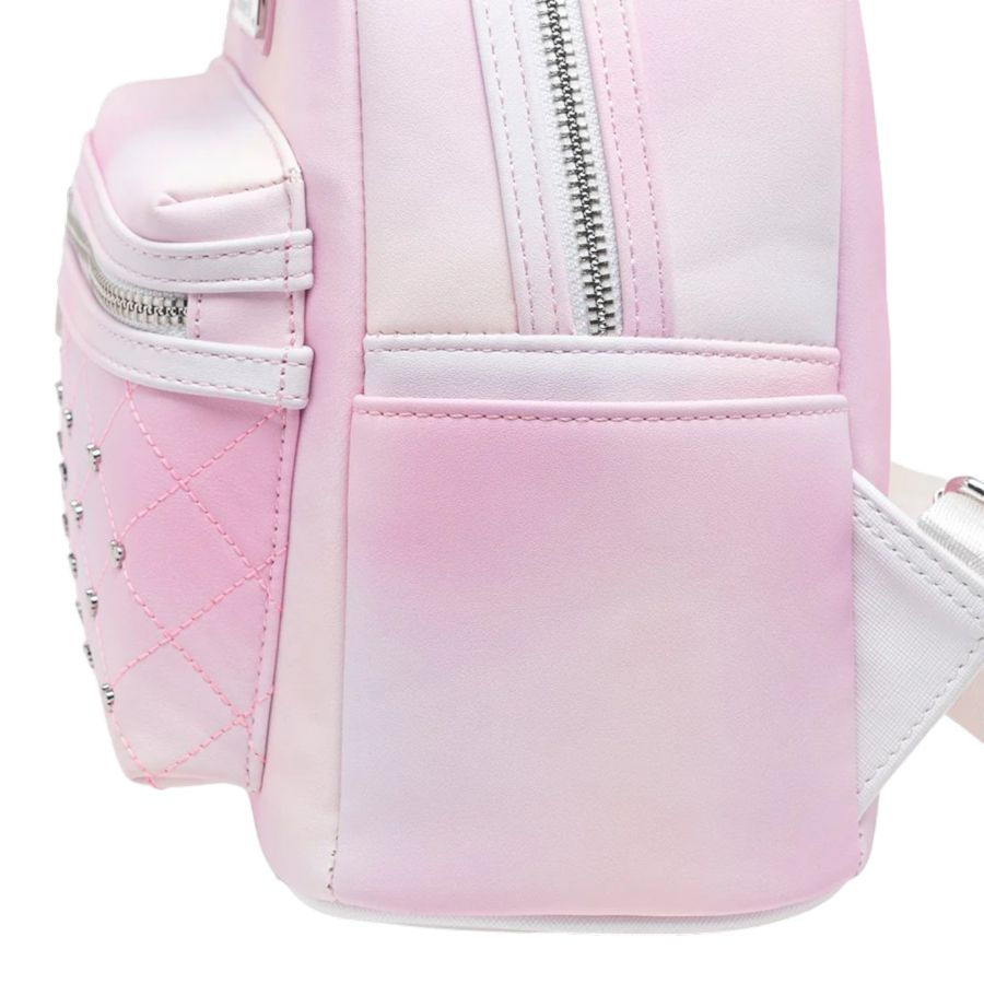 Thumbnail: Loungefly- Disney - Minnie Quilted Pastel Sakura US Exclusive Mini Backpack
