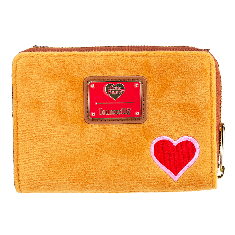 Thumbnail: Loungefly-Care Bears Exclusive Tenderheart Bear Plush Cosplay Wallet