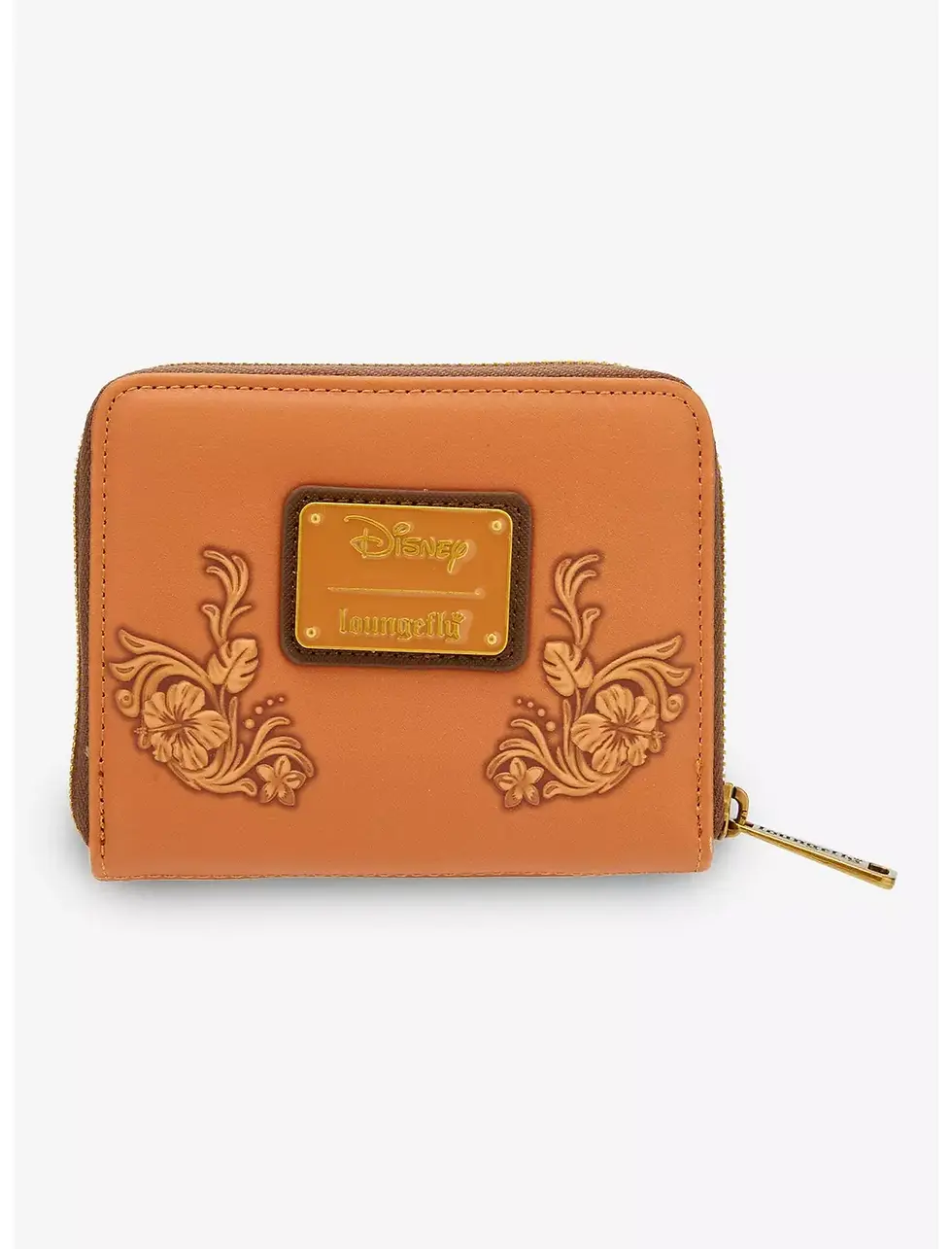 Thumbnail: Loungefly- Disney Lilo & Stitch Tonal Stitch Carving Small Zip Wallet