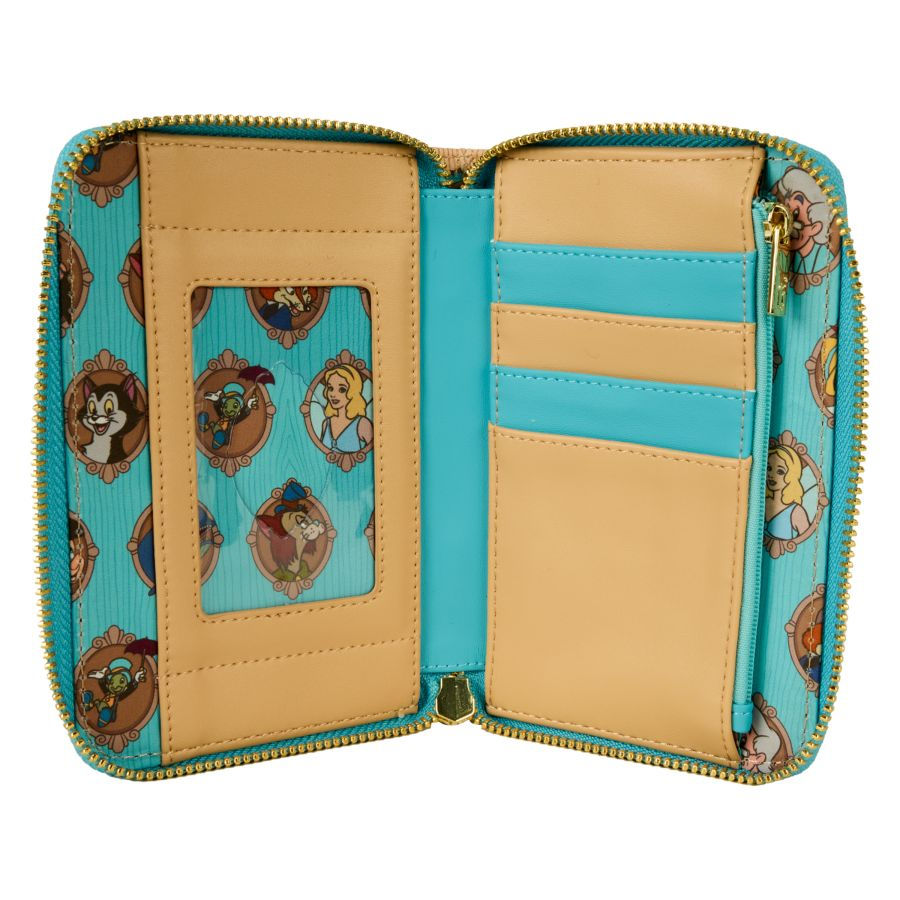 Thumbnail: Loungefly-Pinocchio - Portrait Zip Around Wallet