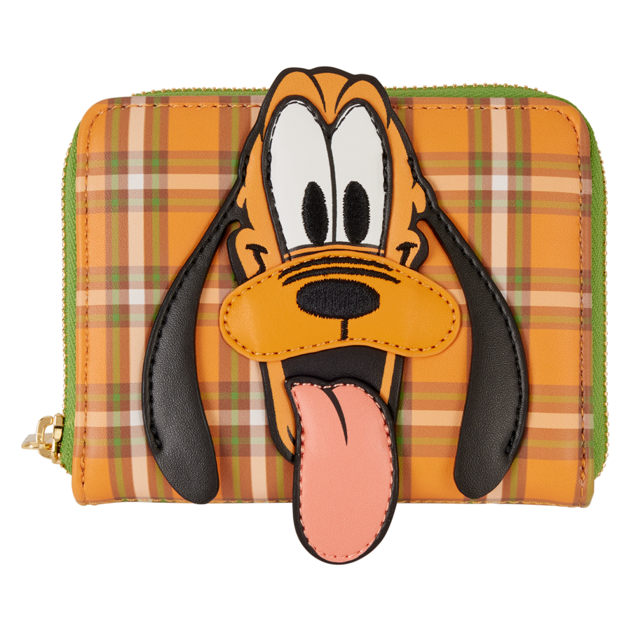 Loungefly- Disney - Pluto 95th Anniversary Zip Around Wallet