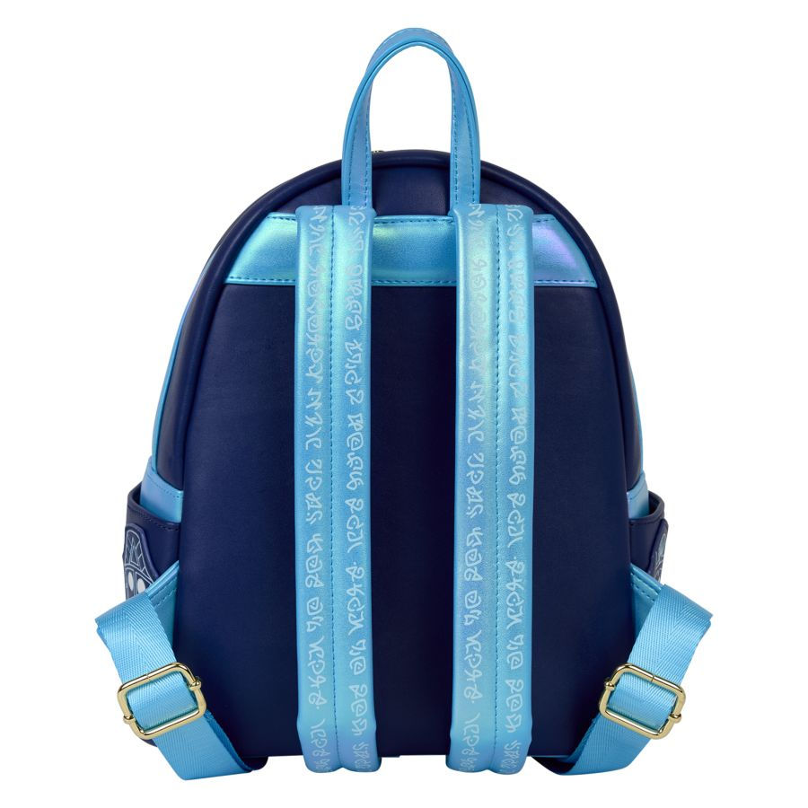 Thumbnail: Loungefly- Atlantis - Kida Glow Mini Backpack rear view