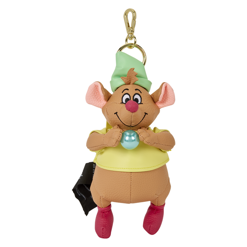 Loungefly- Disney Cinderella Gus Figural Keychain Charm