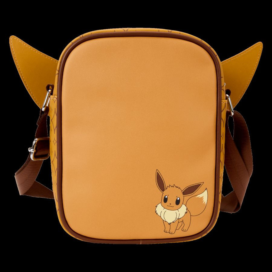 Thumbnail: Loungefly-Pokemon - Eevee Cosplay Passport Bag rear view