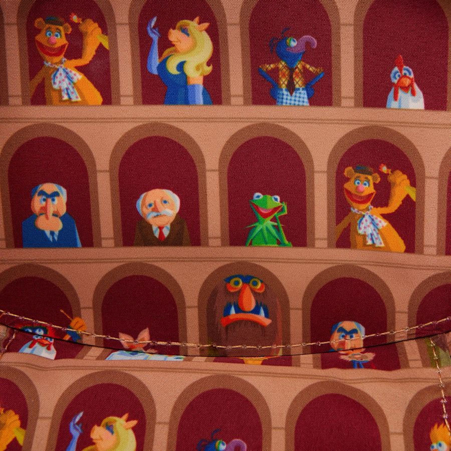 Thumbnail: Loungefly- Disney Muppets - Top Hangle Crossbody Bag (with Spinning Arrow) inside view