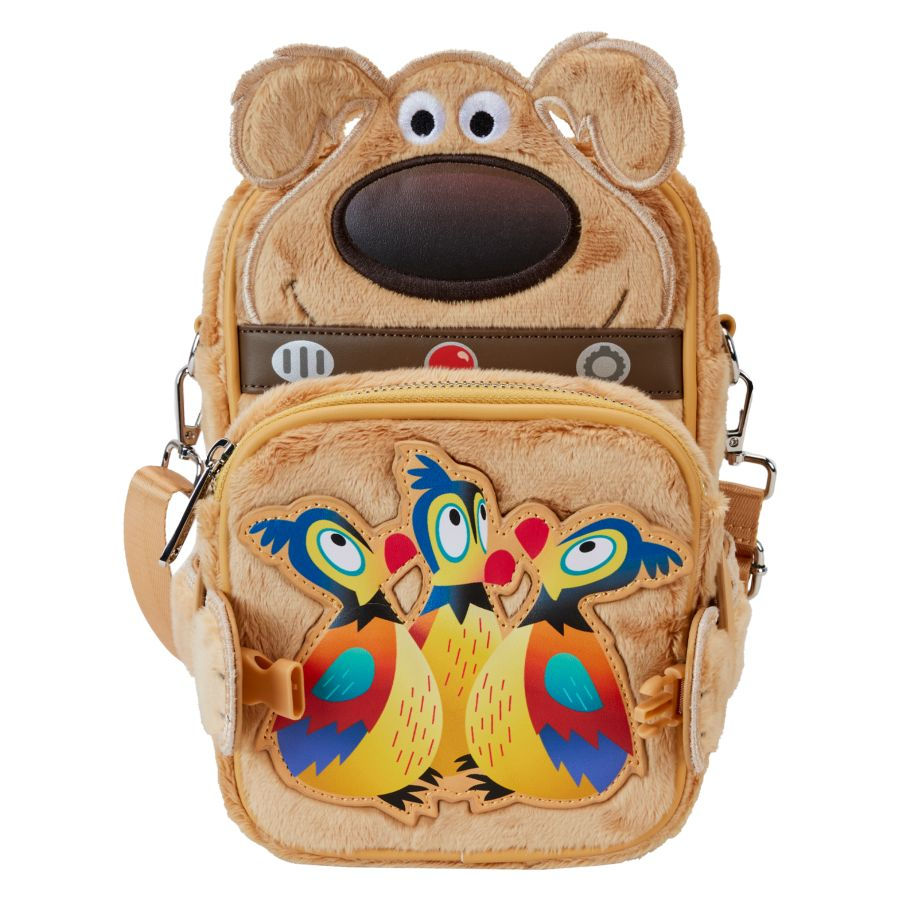 Thumbnail: Loungefly-Pixar Up (2009): 15th Anniversary - Dug Crossbuddies Bag front 3