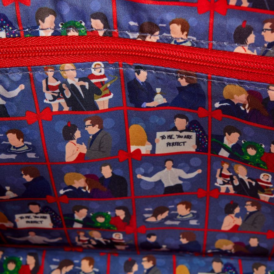 Thumbnail: Loungefly- Love Actually - Crossbody Bag with Coin Bag inside view