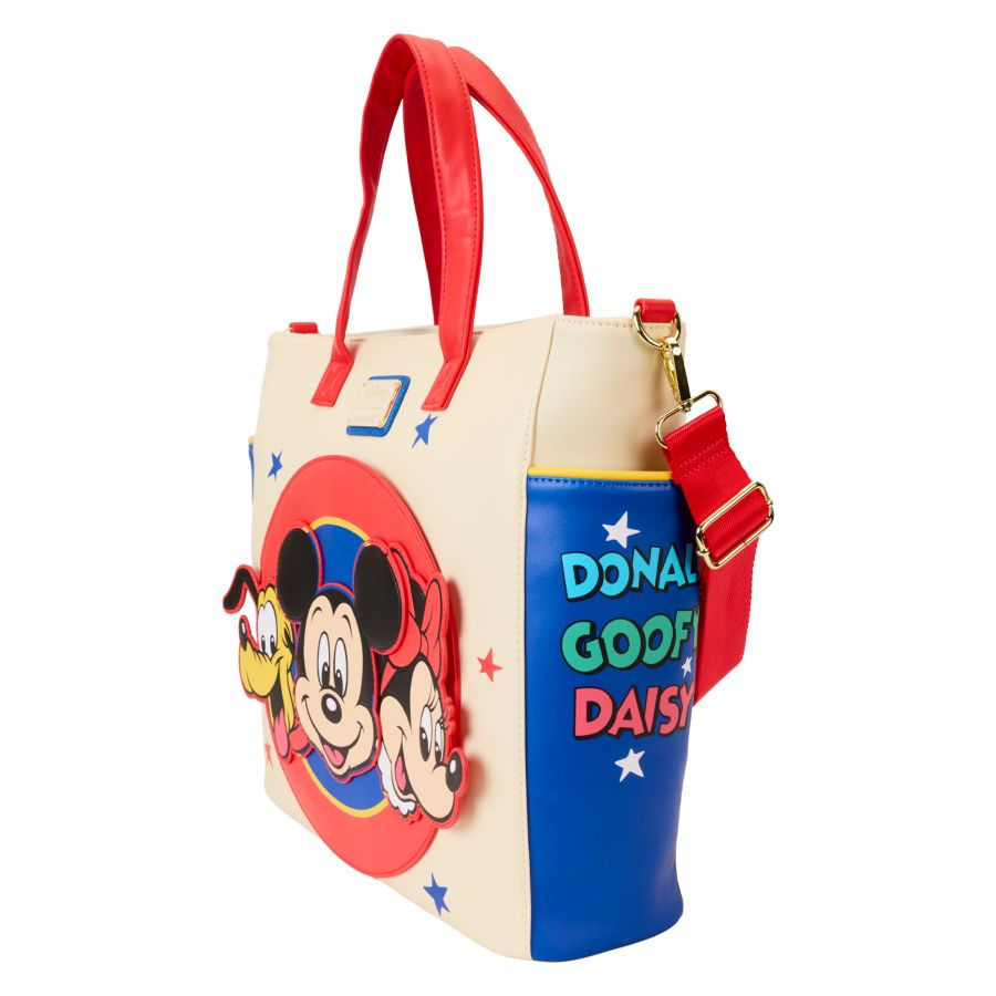 Thumbnail: Loungefly-Disney - Mickey & Friends Convertible Backpack & Tote Bag