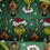 Thumbnail: Loungefly-Dr Seuss - Dr. Seuss' How the Grinch Stole Christmas! Wreath Crossbody
