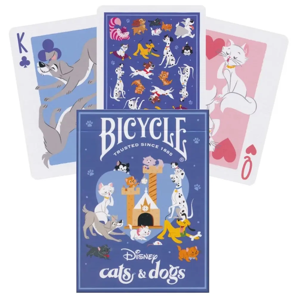 Bicycle Disney Cats and Dogs Playing Cards