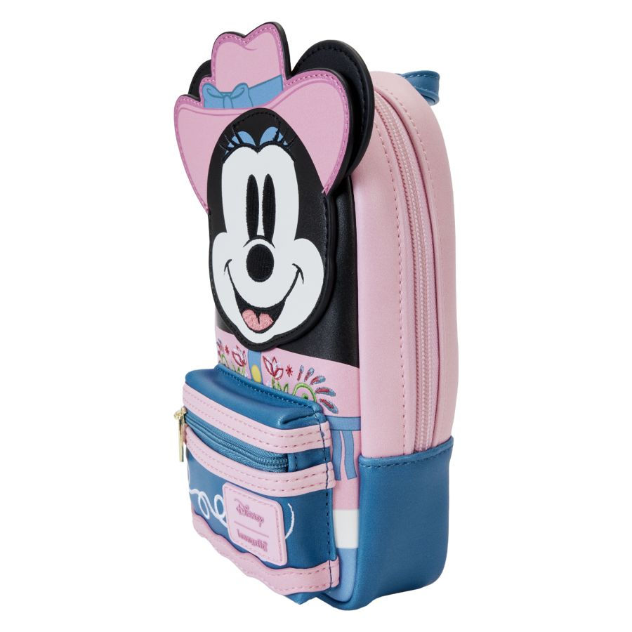 Thumbnail: Loungefly- Disney - Western Minnie Mini Backpack Pencil Case