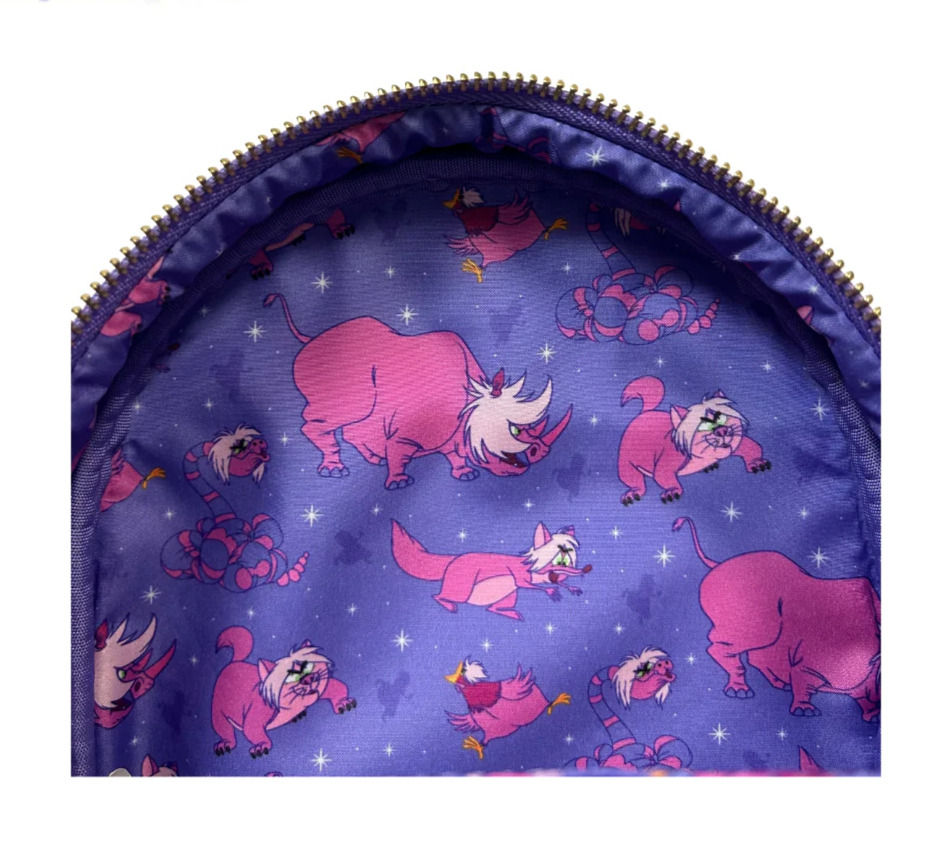 Thumbnail: Loungefly-Disney Sword and the Stone Madam Mim Sequin Lenticular Mini Backpack